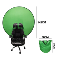 Collapsible Green Screen Background For Chair