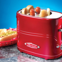 Nostalgia American home automatic mini hot dog breakfast machine sausage machine toaster