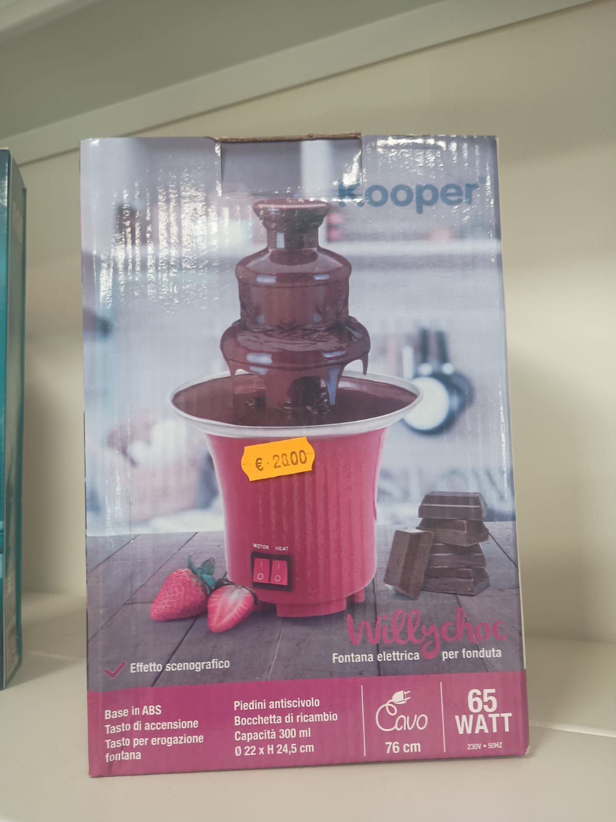 Fontana di cioccolato Kooper 65 W