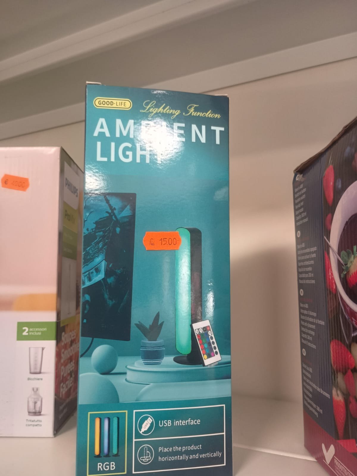 Lampada Ambient Light RGB USB