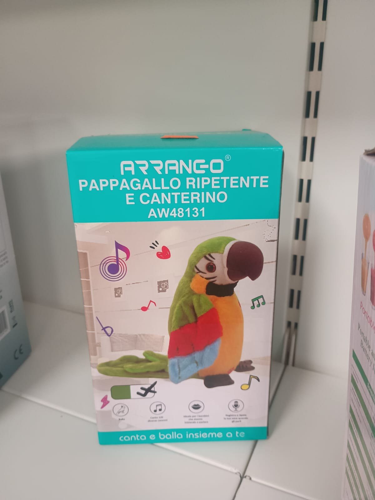 Pappagallo ripetitore e canterino Arrango AW48131