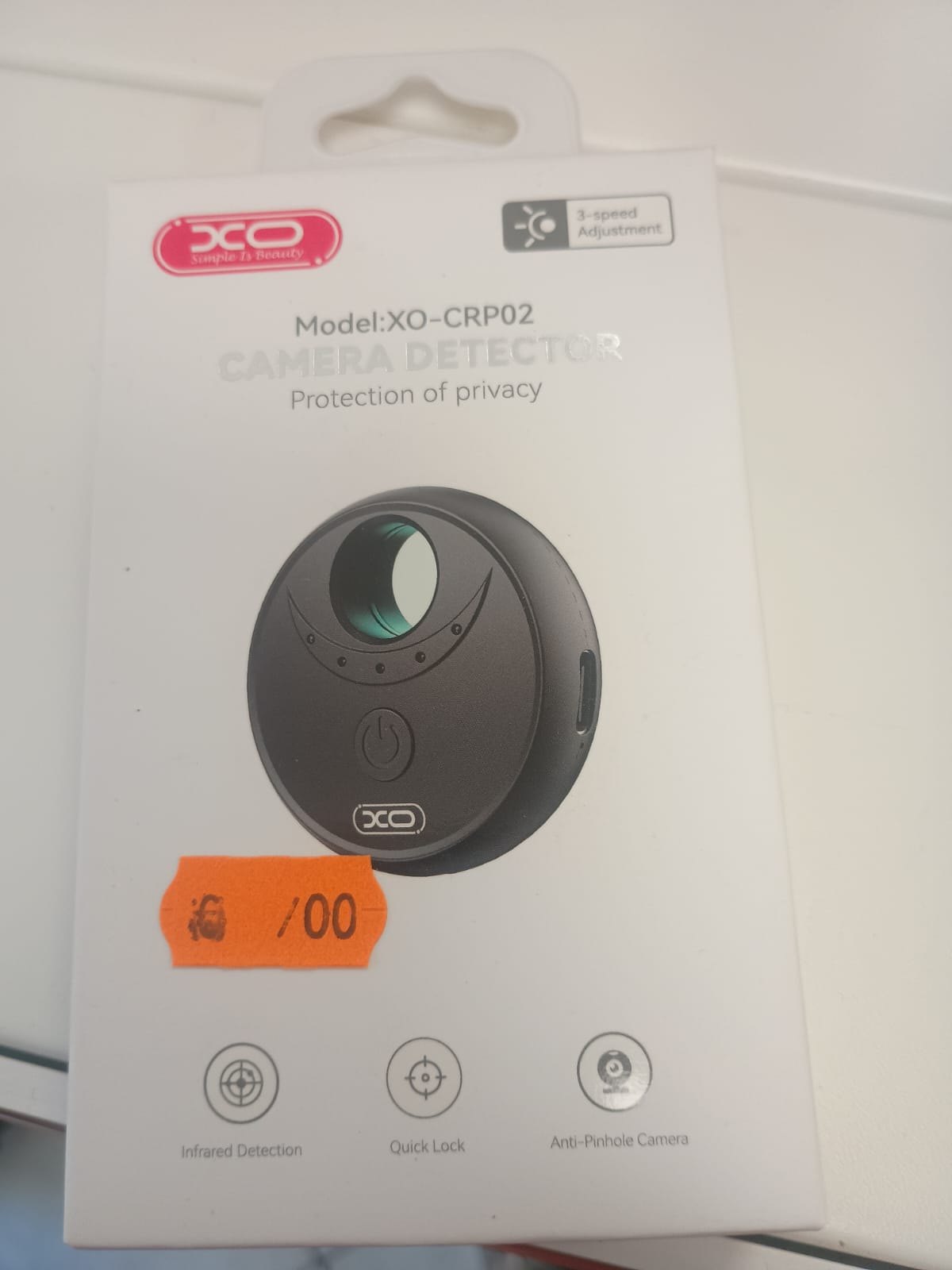 Rilevatore di telecamere nascoste XO CRP02