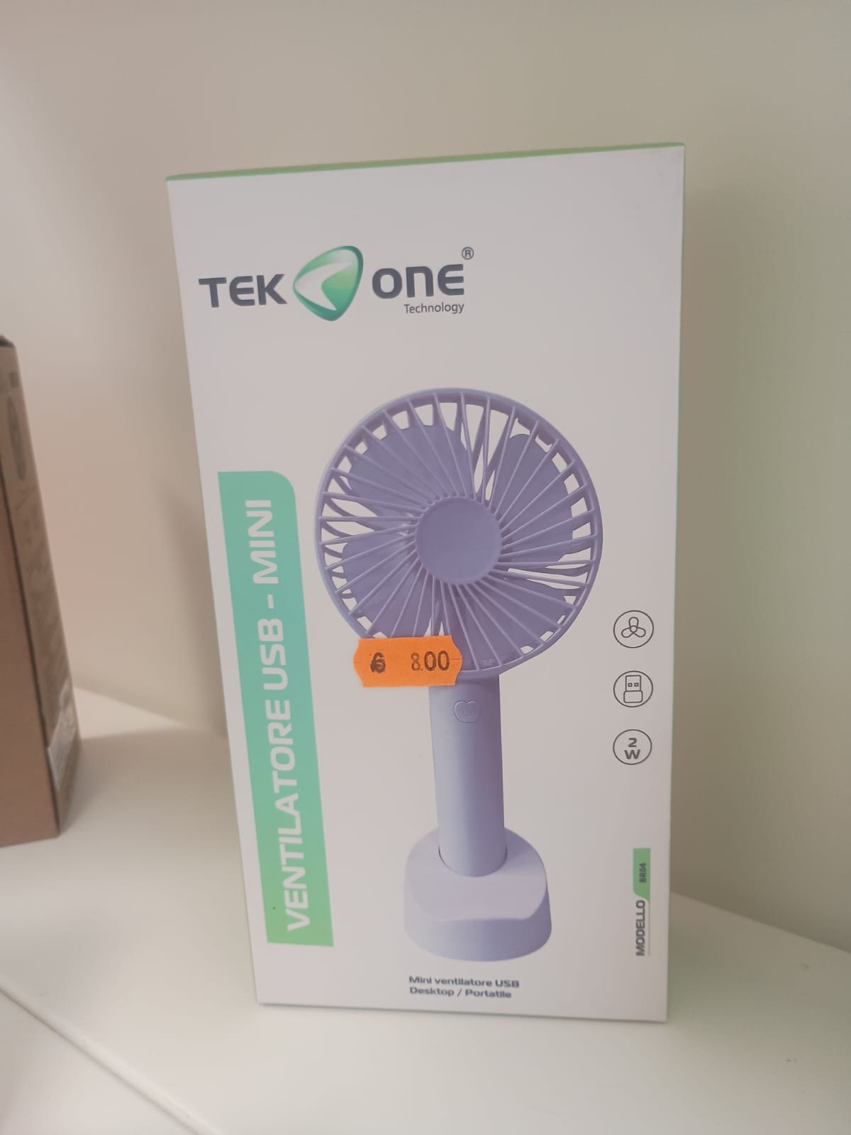 Ventilatore USB mini Tek One