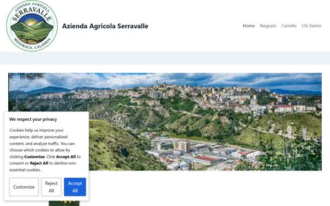 Anteprima del sito Azienda Agricola Serravalle