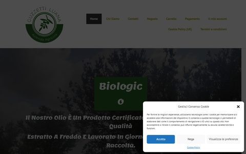 Anteprima del sito Azienda Agricola Guzzetti Luana
